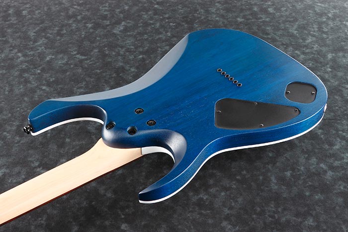 Ibanez - Guitare électrique RGA - Blue Lagoon Burst Flat