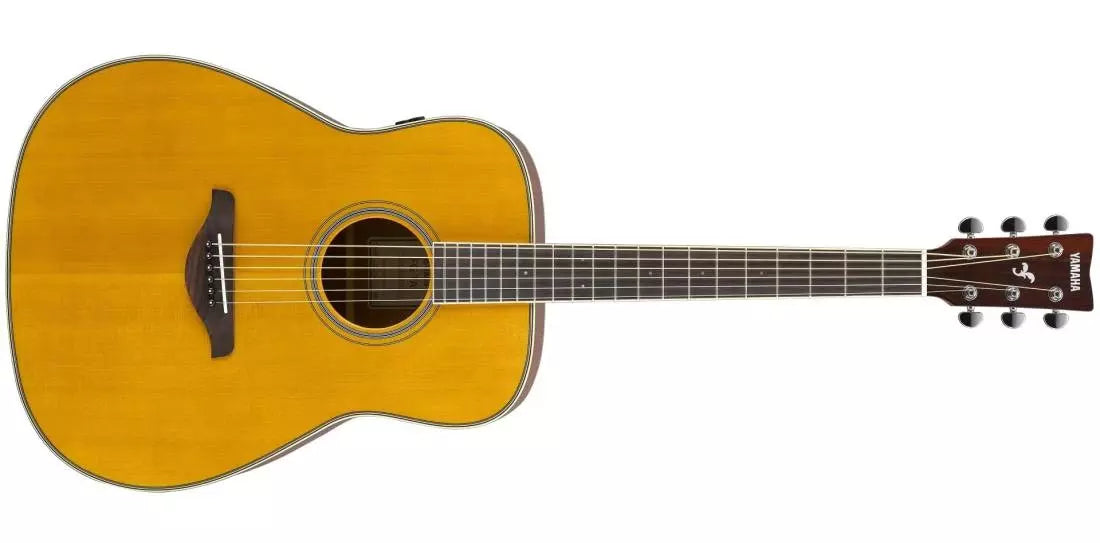 Yamaha - Guitare transacoustique FG avec table en épicéa massif - Teinte vintage