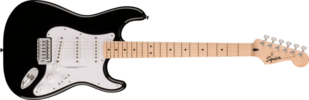 Squier - Pack Sonic Stratocaster avec Frontman 10G et housse - Noir 0371720006