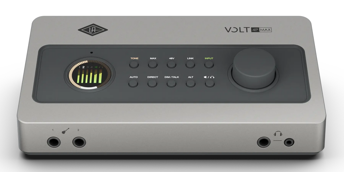 Interface audio USB Volt 4P Max avec mise en forme de tonalité et compression intégrées