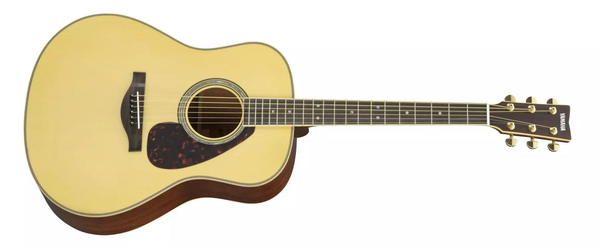 Guitare acoustique/électrique Dreadnought Yamaha A.R.E. avec étui rigide - Acajou
