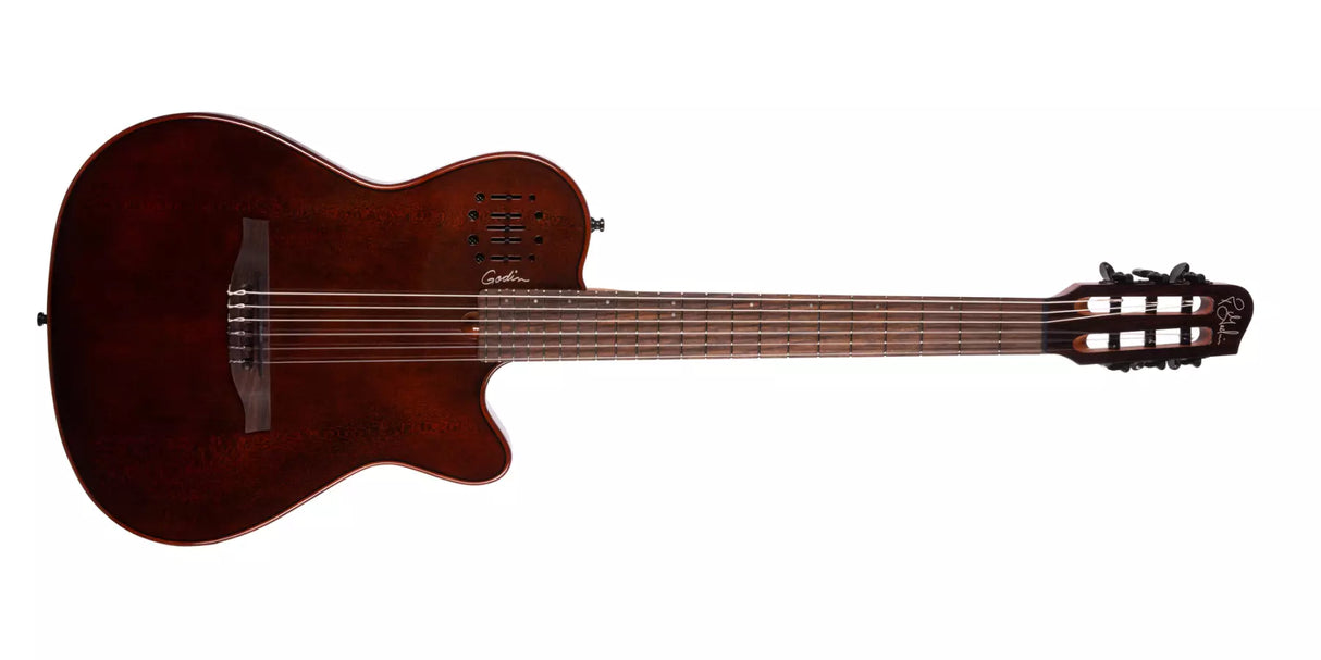 Godin Guitars - Multiac Mundial with Gigbag - Kanyon Burst