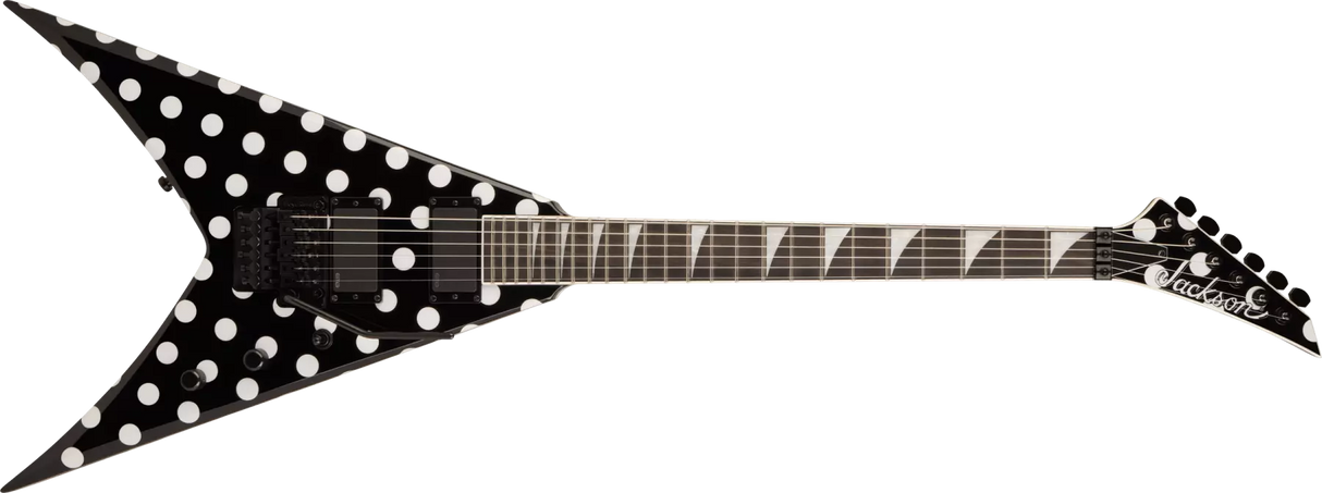 Jackson Guitars - Pro Plus Signature Phil Demmel King V KV, touche ébène - Polka Dot