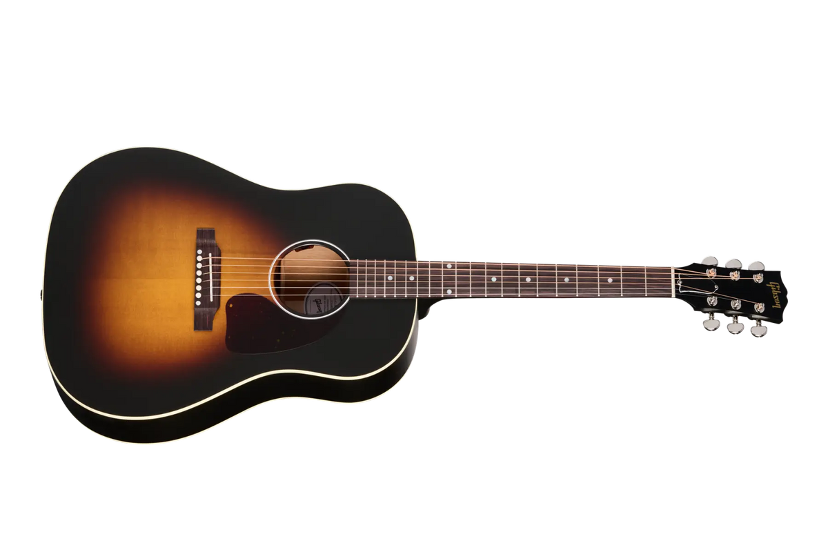 J-45 Special Acoustic/Electric Guitar with Softshell Case - Satin Vintage Sunburst