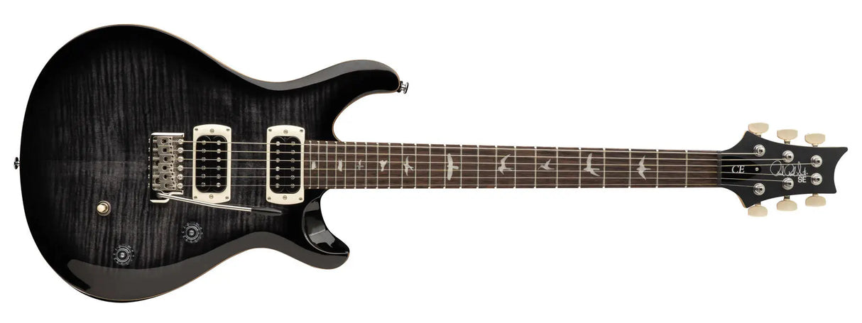 Guitare PRS SE CE24, Charcoal Burst 115984 avec housse