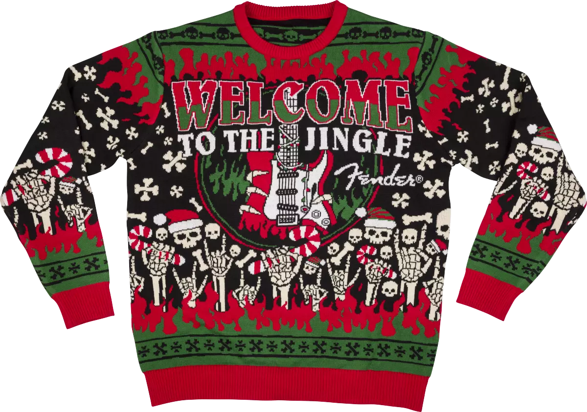 Pull de Noël moche Fender - Grande taille 9195222506