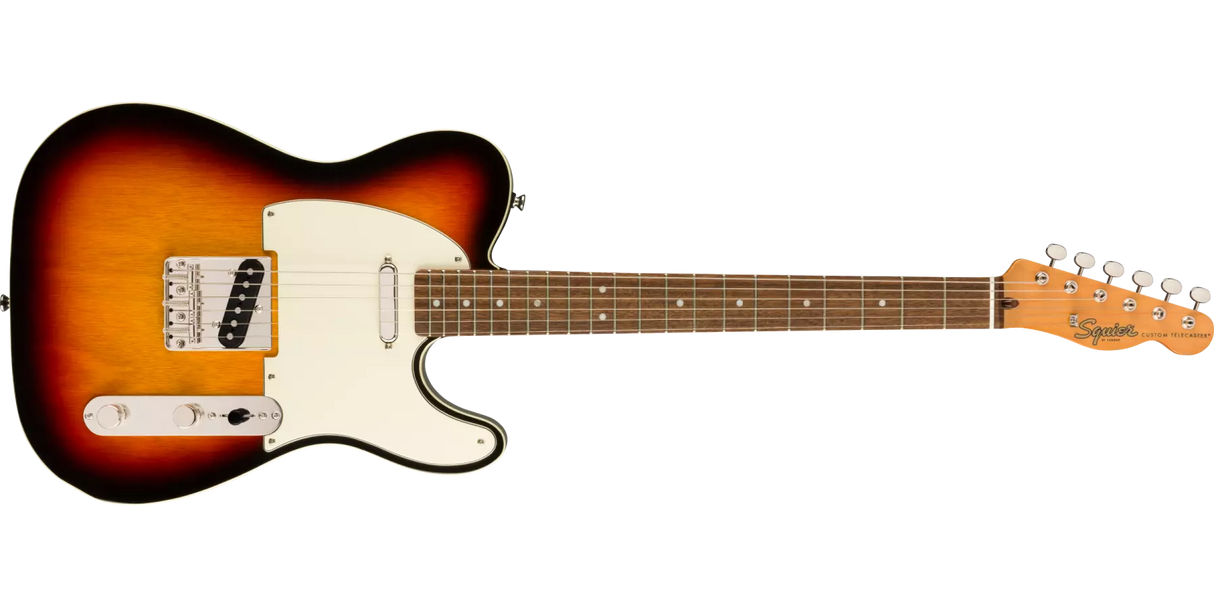 Squier - Classic Vibe 60s Custom Telecaster touche laurier - Sunburst 3 tons 0374040500