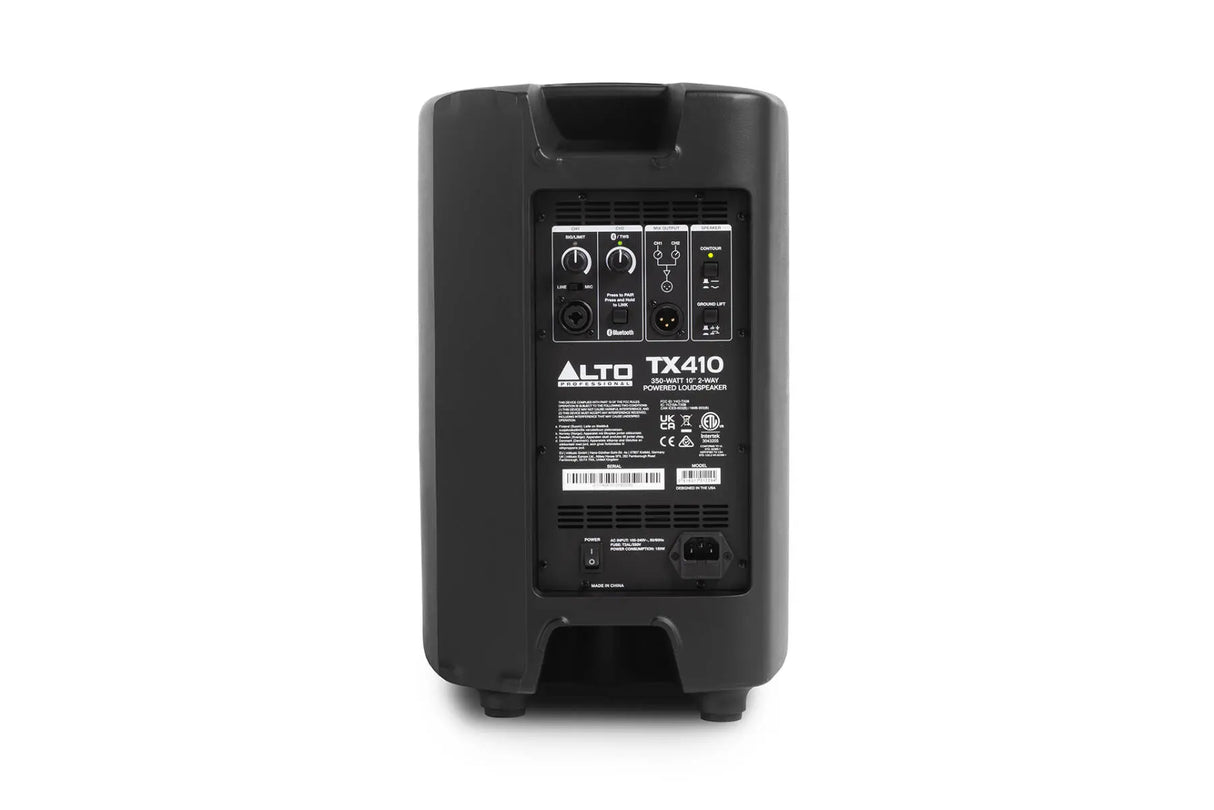 Alto Professional - Enceinte amplifiée TX410 350 W 10 pouces avec Bluetooth