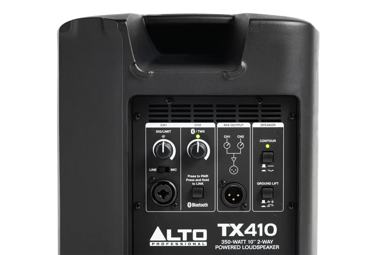 Alto Professional - Enceinte amplifiée TX410 350 W 10 pouces avec Bluetooth
