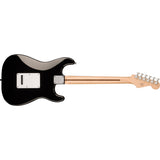 Squier - Sonic Stratocaster pour gaucher, touche en érable - Noir