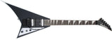 Jackson Guitars - Série JS Rhoads JS32, touche amarante - Noir avec biseaux blancs