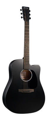 Guitare acoustique Martin DC-10E Modern Black avec étui souple