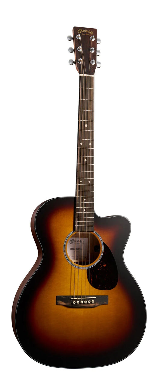 Guitare acoustique moderne Martin OMC-10E avec étui souple