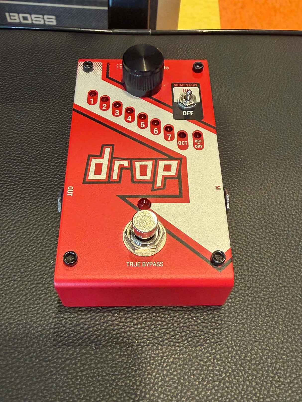 Digitech Polyphonic Drop Tuning Pitch Shifter d'occasion - Rouge - DROP