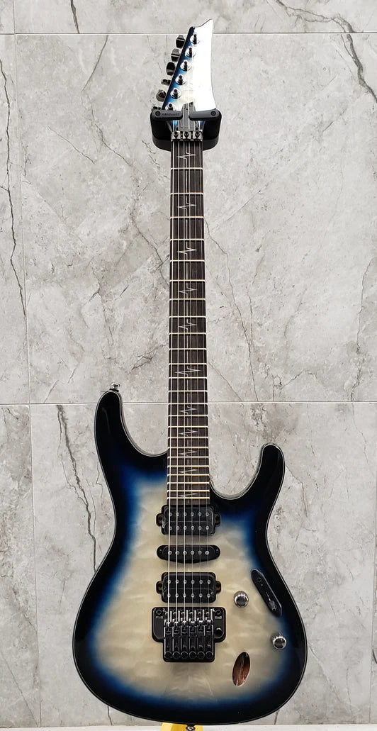 Ibanez - Guitare électrique signature JIVAJR Nita Strauss - Deep Sea Blonde