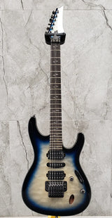 Ibanez - Guitare électrique signature JIVAJR Nita Strauss - Deep Sea Blonde
