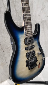 Ibanez - Guitare électrique signature JIVAJR Nita Strauss - Deep Sea Blonde