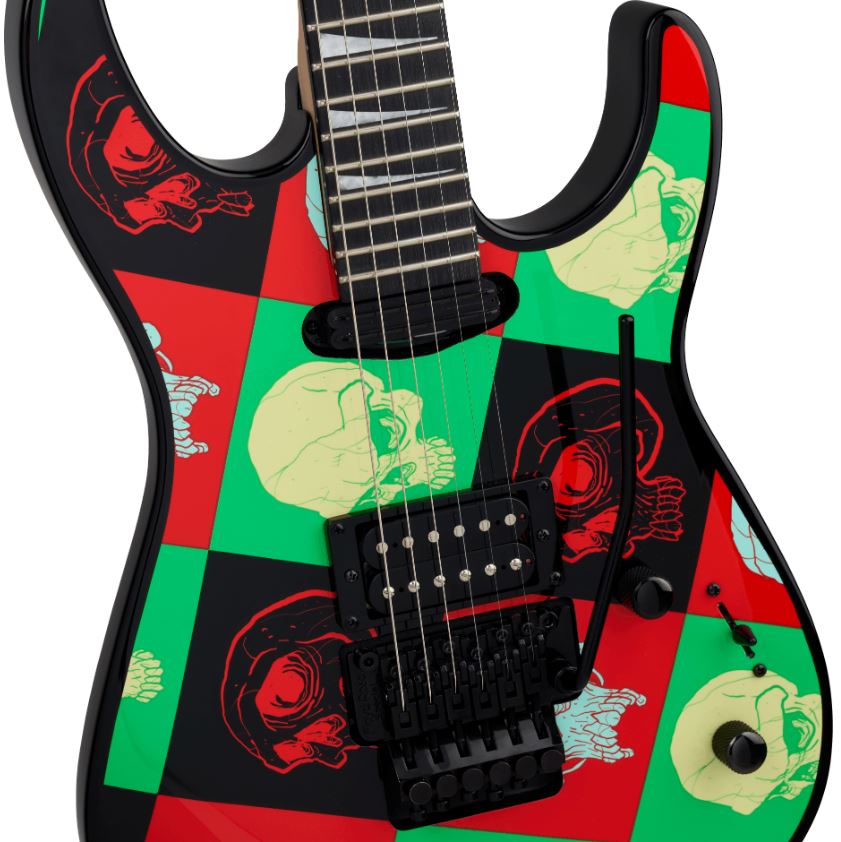 Jackson Guitars - X Series Dinky DK1A, touche amarante - Warhol  2910042500