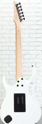 Guitare électrique Ibanez JEM Junior Signature Steve Vai avec incrustations de vigne - Gaucher - Blanc