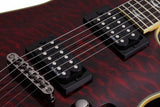 Guitare électrique Schecter 2009-SHC Omen Extreme 6 cordes pour gaucher - Black Cherry