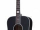 Guitare acoustique Schecter 283-SHC Robert Smith Signature RS-1000 Busker 6 cordes pour droitier - Noir brillant