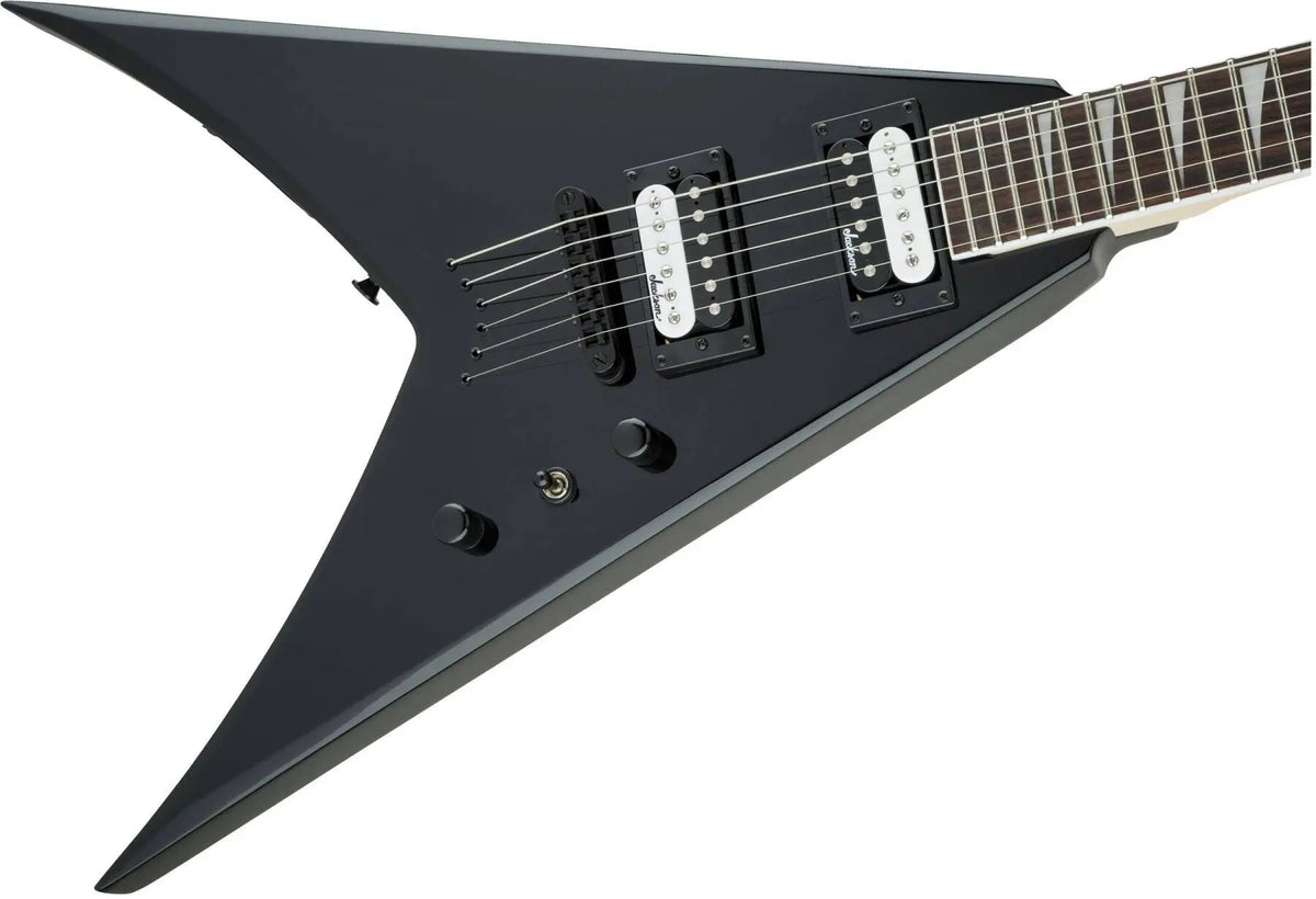 Guitare Jackson - Série JS King V JS32T, touche amarante - Noir brillant 2910134503