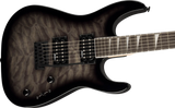 Guitare Jackson - JS Series Dinky JS20 DKQ 2PT, touche amarante - Transparent Black Burst 2910211585