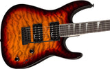 Jackson Guitars - JS Series Dinky JS20 DKQ 2PT, touche en amarante - Transparent Tobacco Burst 2910231582