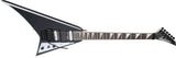 Jackson Guitars - Série JS Rhoads JS32, touche amarante - Noir avec biseaux blancs