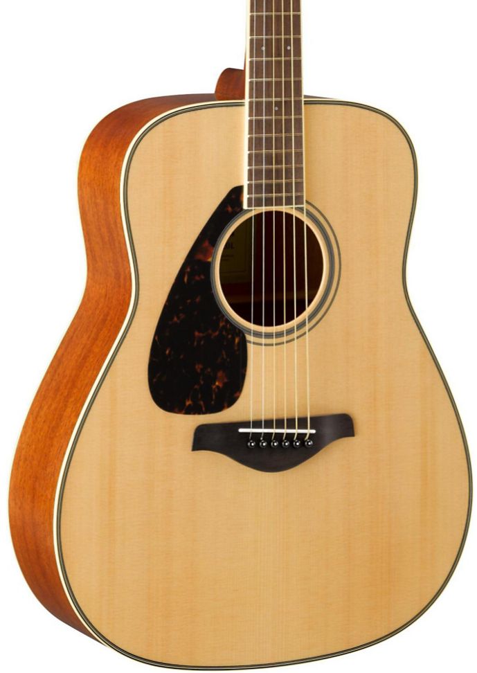 Yamaha - FG820L Spruce Top Left-handed Acoustic Guitar - Natural