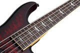 Schecter 2502-SHC 5 String RH Electric Bass Stiletto Extreme-5 Black Cherry Finish