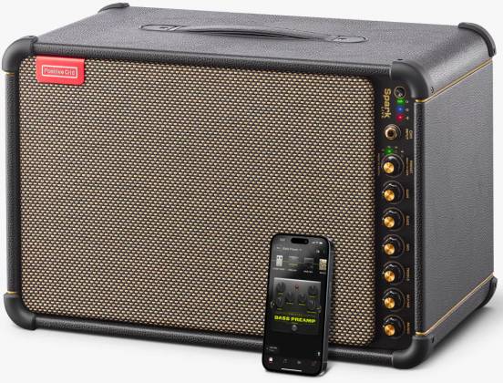 Amplificateur combo guitare et système de sonorisation Positive Grid Spark LIVE 4 canaux, 2 x 6,5", 150 W RMS - Noir