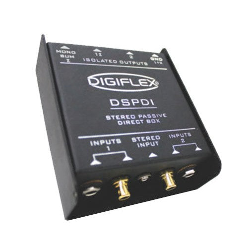 Digiflex - Boîtier de direct passif stéréo DSPDI