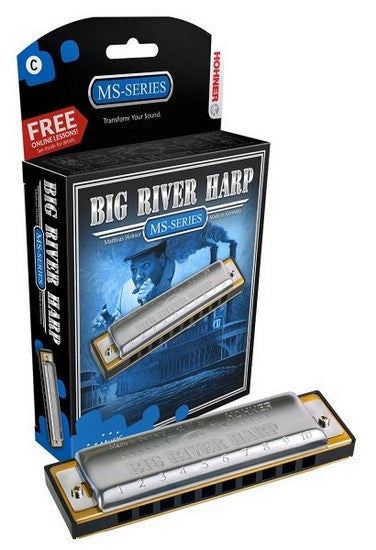 Harmonica Big River harpe en DO bgrvr-C