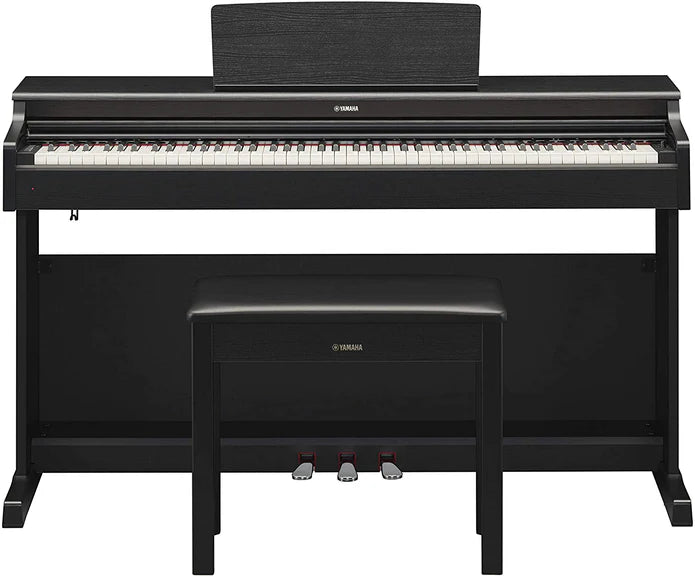 Piano numérique Yamaha YDP164 avec clavier à 3 mécaniques Graded Hammer - Noir
