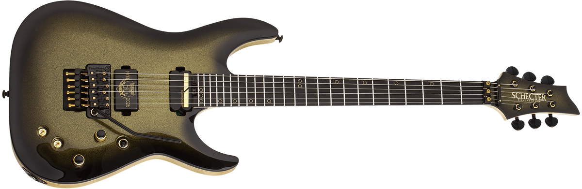 SCHECTER C-1 FR-S W/ SUSTAINIAC 50th Anniversary 50th Gold Burst 4137SHC