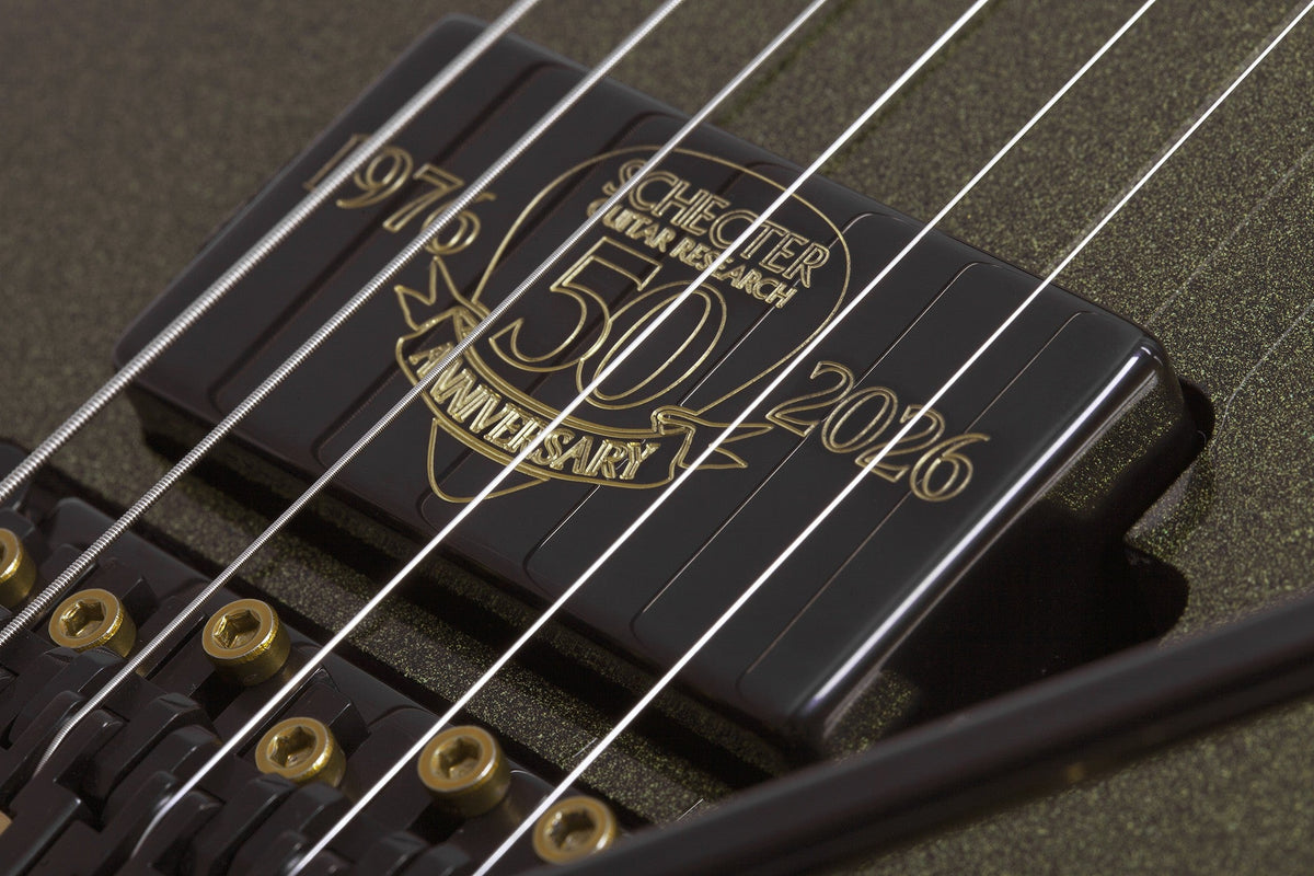 SCHECTER C-1 FR-S W/ SUSTAINIAC 50th Anniversary 50th Gold Burst 4137SHC