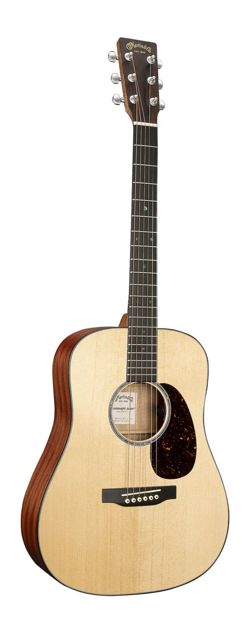 Guitare acoustique Martin Dreadnought JR-E, finition satinée, étui souple