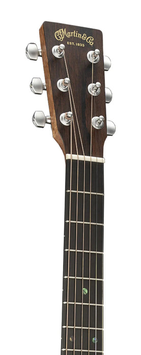 Guitare acoustique Martin Dreadnought JR-E, finition satinée, étui souple