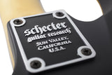 Schecter - Demon-6 Electric Guitar - Aged Black Satin