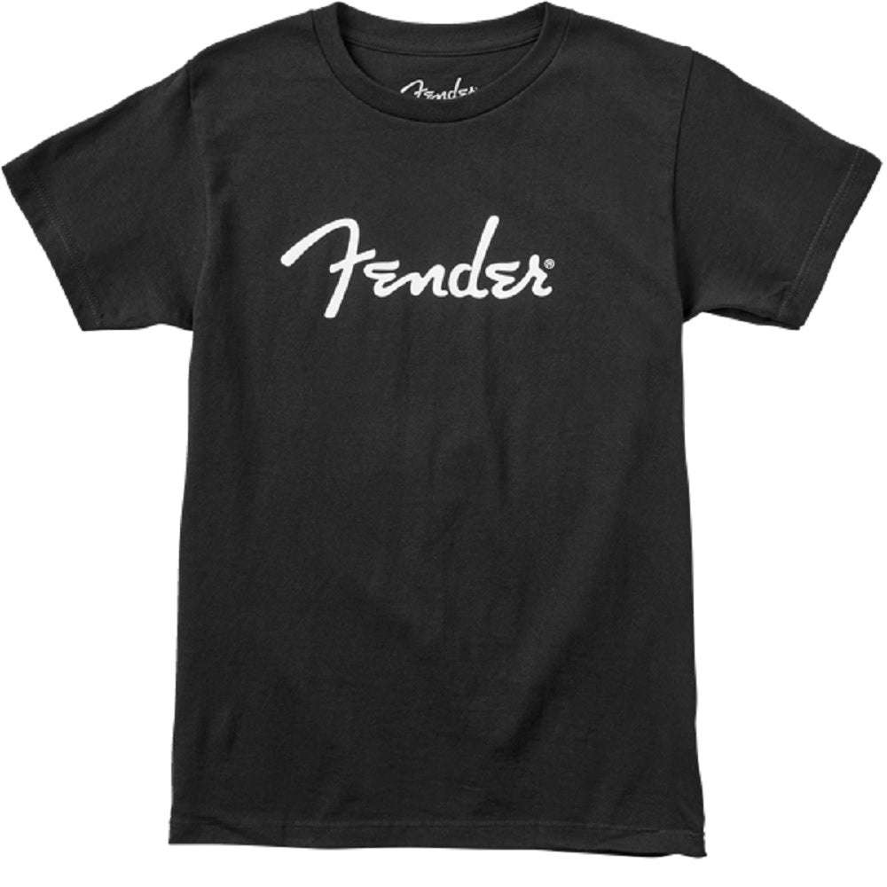 T-shirt Fender Logo Spaghetti Petit Noir 9101000306