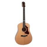 Godin 051670 Metropolis LTD Natural Cedar EQ Guitare électro-acoustique 6 cordes pour droitier avec housse