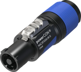 Neutrik NAC3FXXA-W-S Powercon In Connector (Blue)