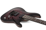 Guitare électrique Schecter 6 cordes pour droitier Omen Elite-6 FR finition Black Cherry Burst