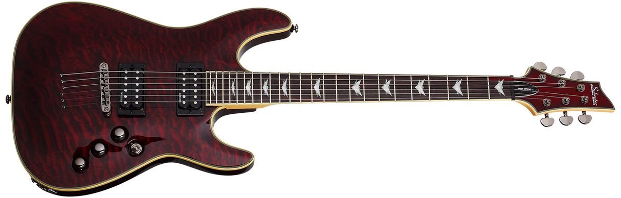 Schecter - Omen Extreme-6 Electric Guitar - Black Cherry