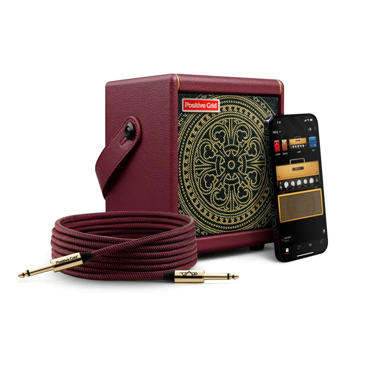 Positive Grid – Spark MINI Vai Édition Spéciale Ampli de guitare portable intelligent 10 watts