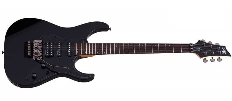 Schecter BANSHEE-6-FR-SGR-BLK Noir brillant SCH-3856 d'occasion