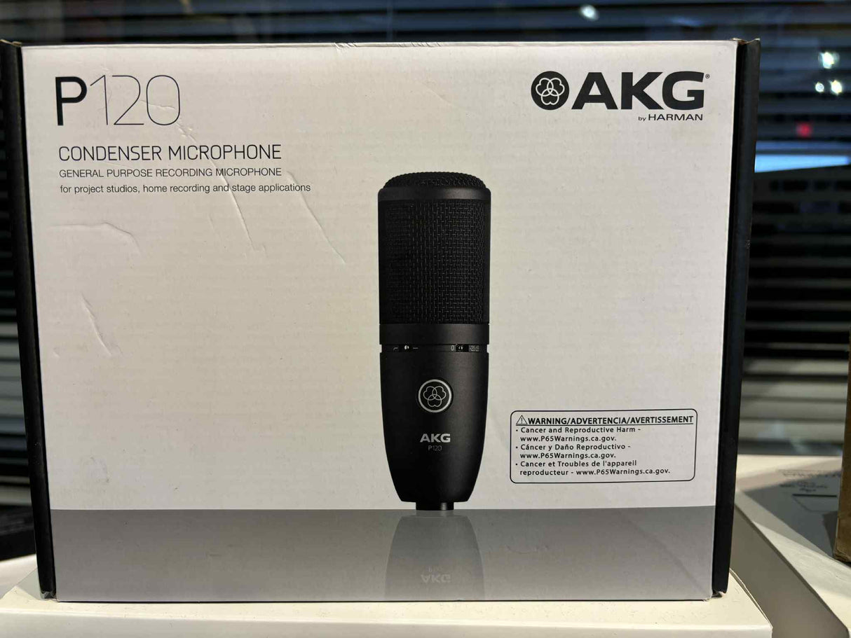 Microphone à condensateur AKG P120 d'occasion