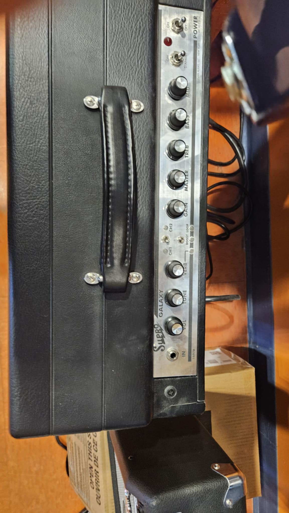 Ampli combo guitare Supro 1697R Galaxy 2 canaux 50 watts 1x12" d'occasion