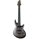 ESP Guitars - Guitare électrique 7 cordes JR-7 Javier Reyes Signature avec étui - Faded Blue Sunburst